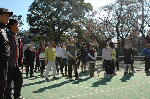 11/16　テニス交流会が行われました