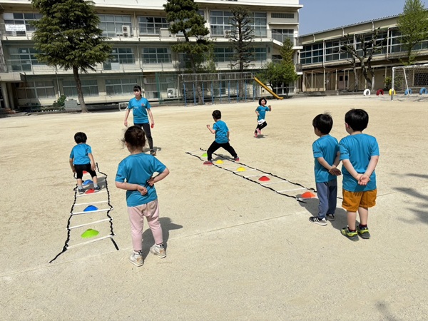 かけっこ教室　土曜クラス市川小（年中～小１）