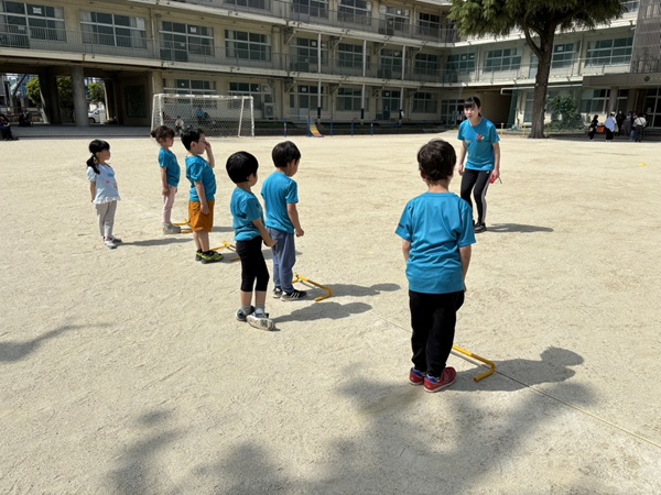 かけっこ教室　土曜クラス市川小（年中～小１）