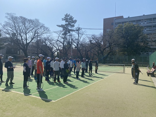 2025/3/22　テニス内部イベント